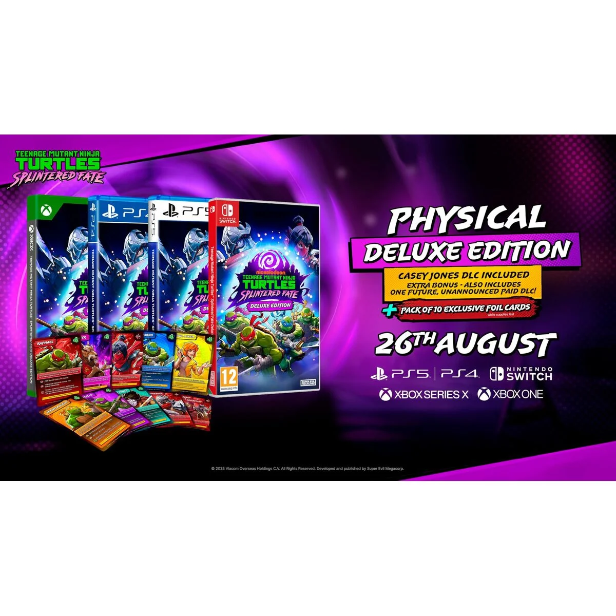 Videojuego para Switch Just For Games Teenage Mutant Ninja Turtles Splintered Fate