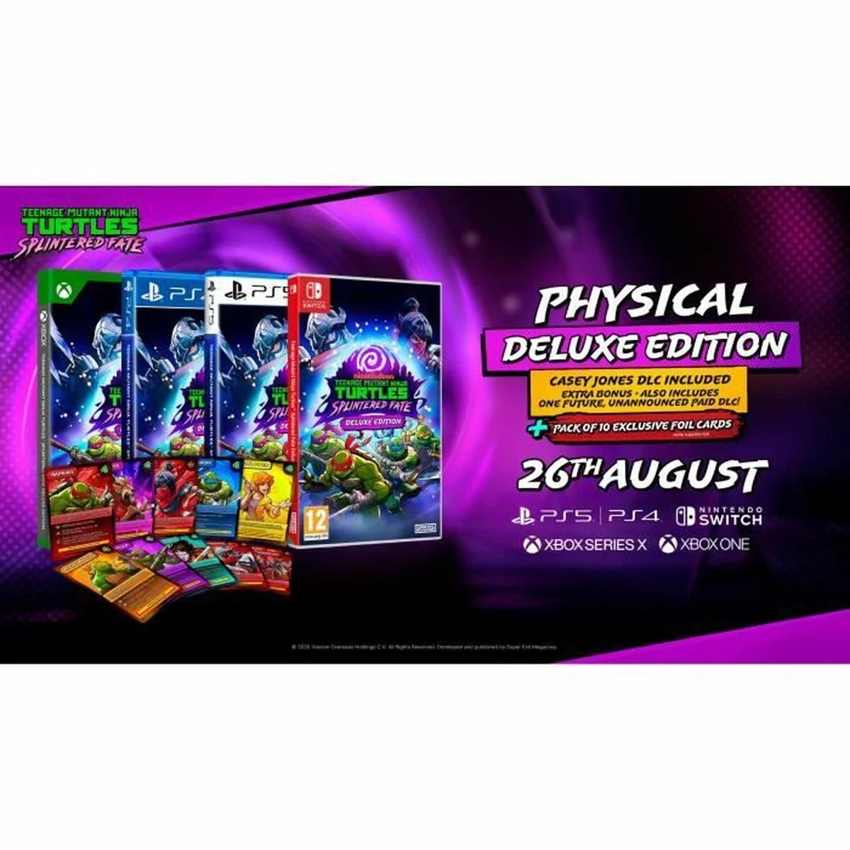 Videojuego para Switch Just For Games Teenage Mutant Ninja Turtles Splintered Fate