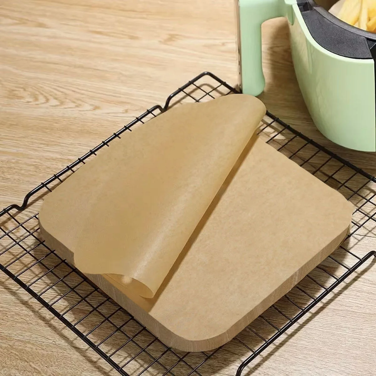 Papel para freidora de aire Inde 20 cm (24 Unidades)