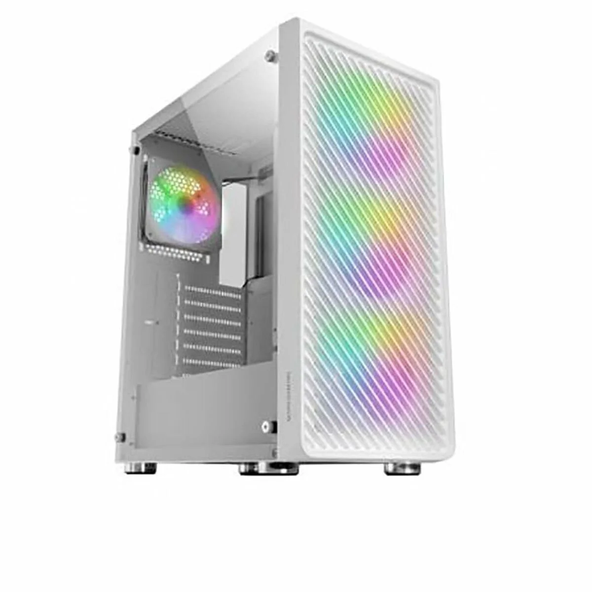 Caja Semitorre ATX Mars Gaming MCFW Blanco