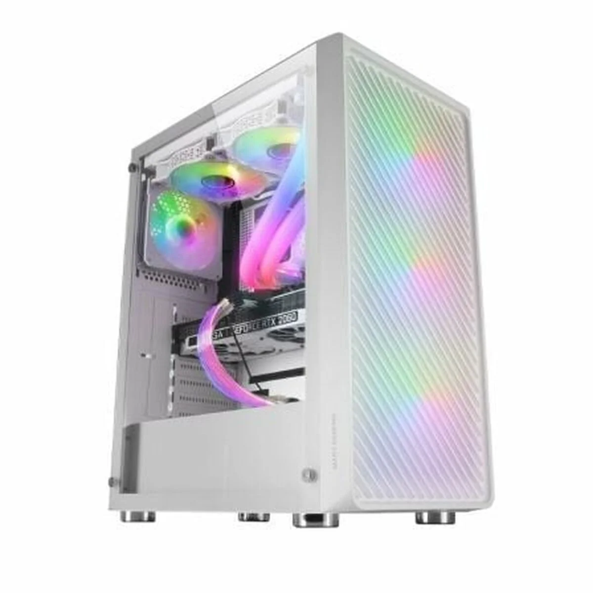 Caja Semitorre ATX Mars Gaming MCFW Blanco