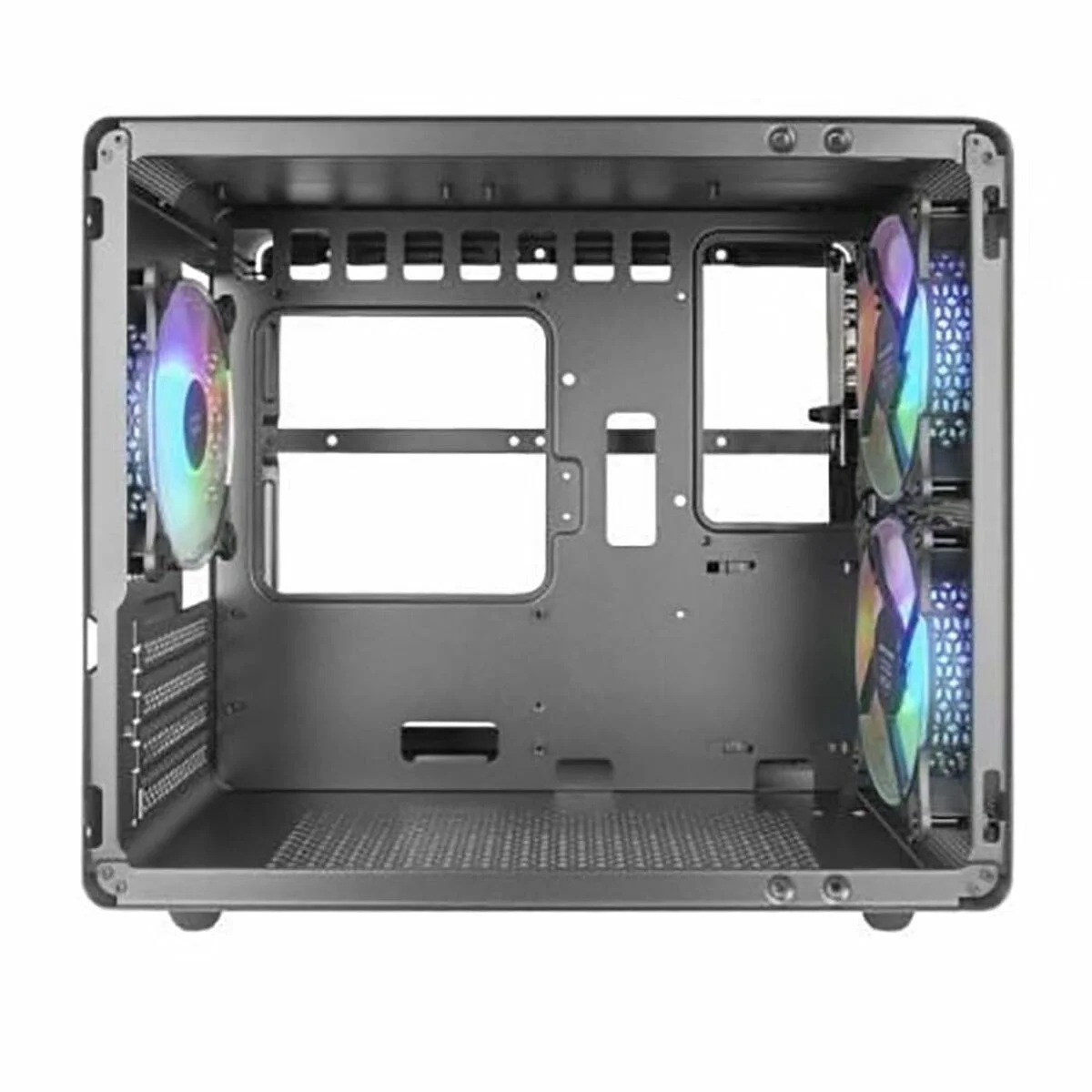 Caja Semitorre ATX Mars Gaming MC400 Blanco Negro
