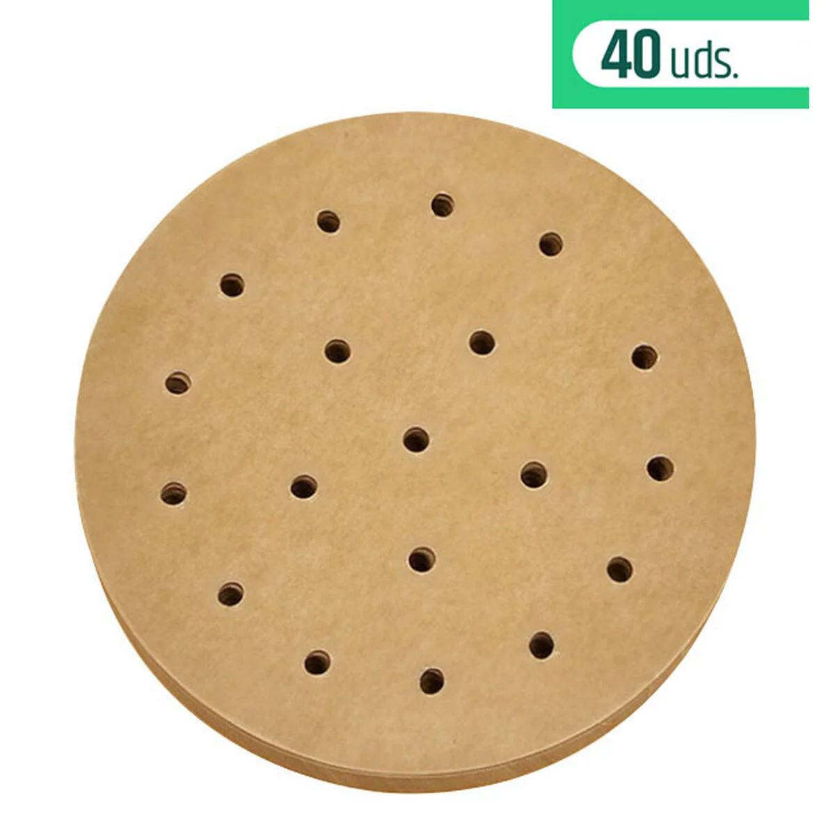 Papel para freidora de aire Inde 20 cm (24 Unidades)