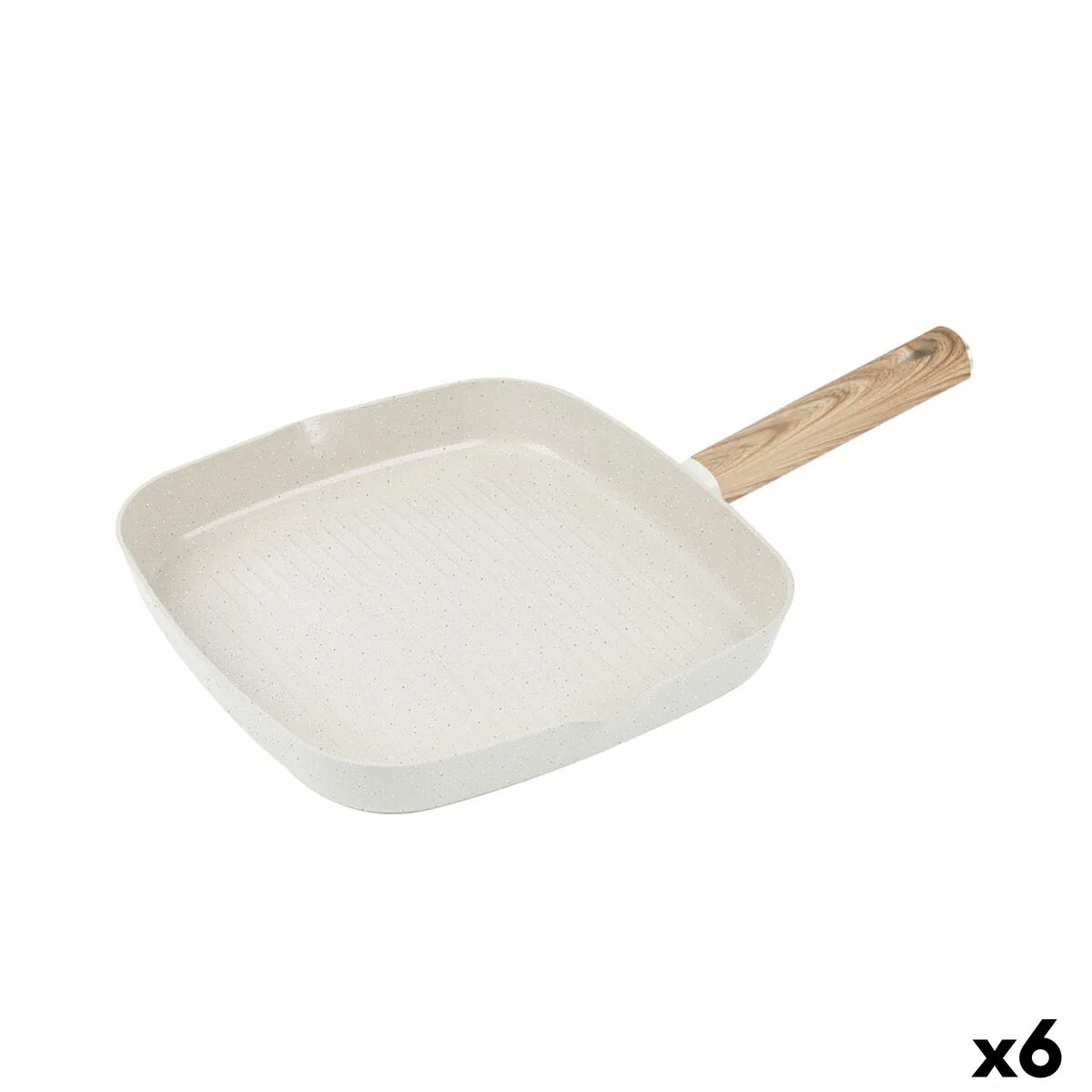 Sartén Asadora Quttin ECOOK Blanco