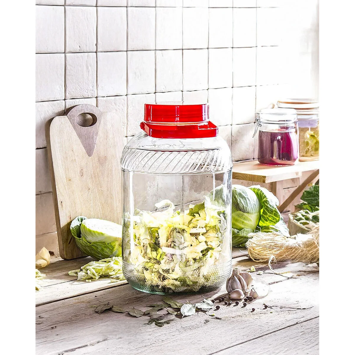 Bote La Mediterránea 8 L (4 Unidades)