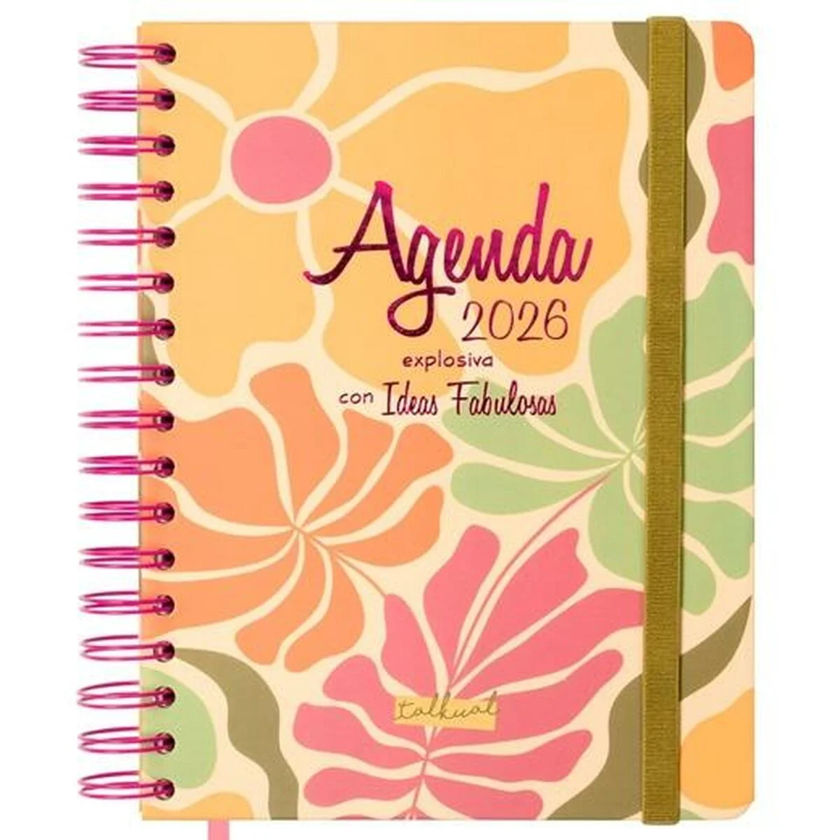 Agenda Finocam Talkual Ideas A5 15,5 x 21,7 cm 2026