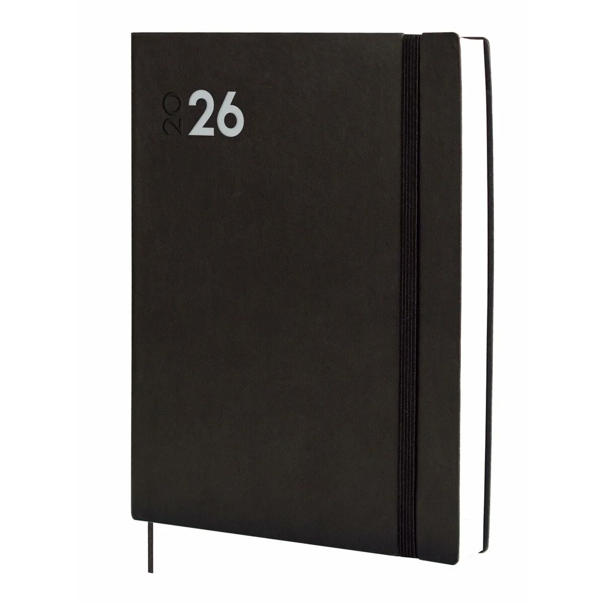 Agenda Finocam DYNAMIC MARA Negro 21 x 27 cm A4 2026