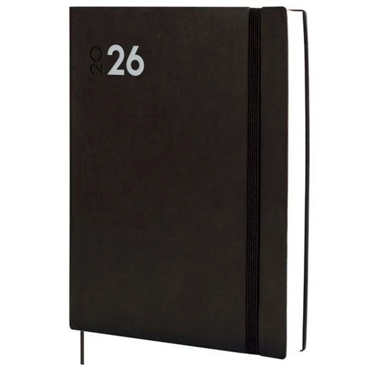 Agenda Finocam DYNAMIC MARA Negro 21 x 27 cm A4 2026