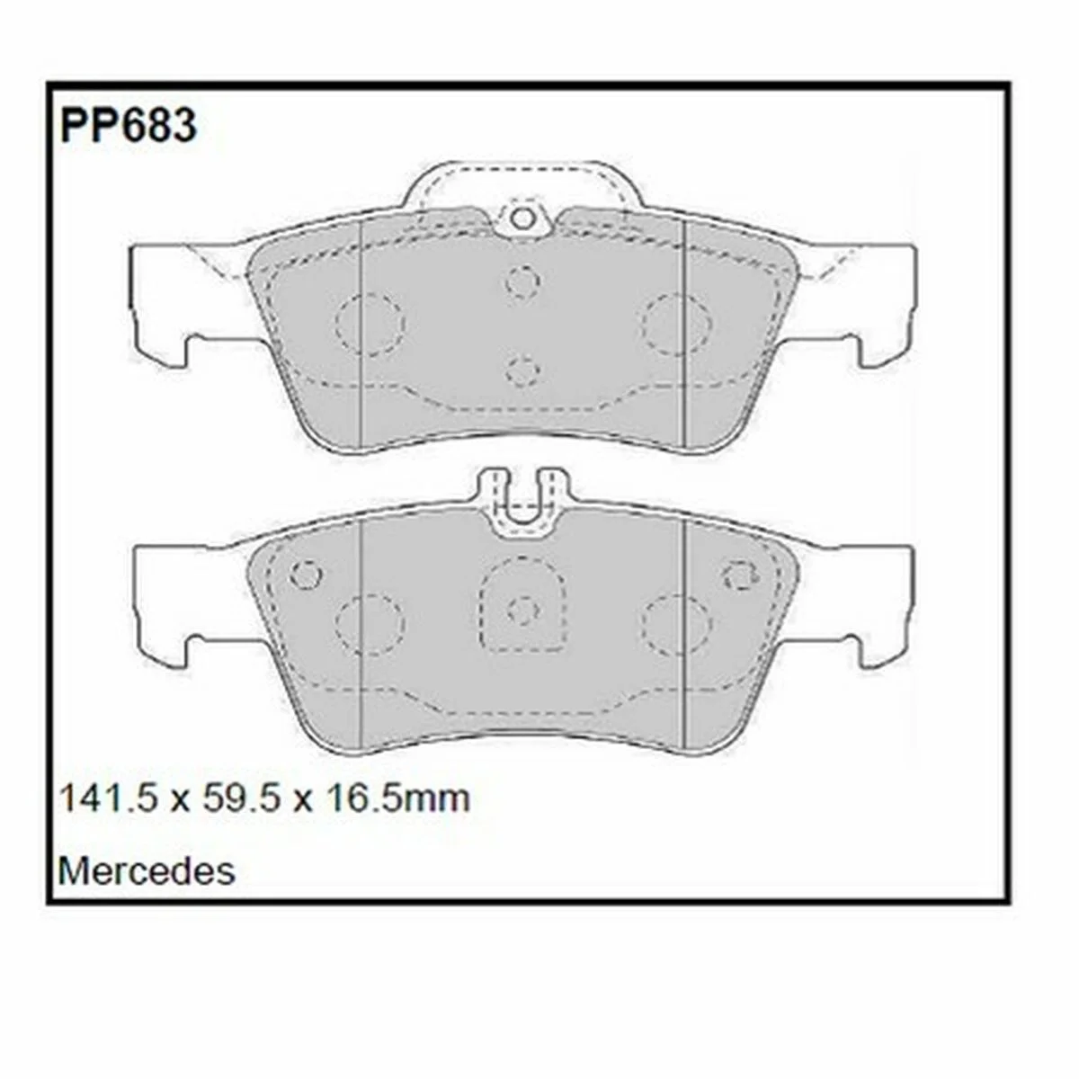 Pastillas de freno Black Diamond BDPP683