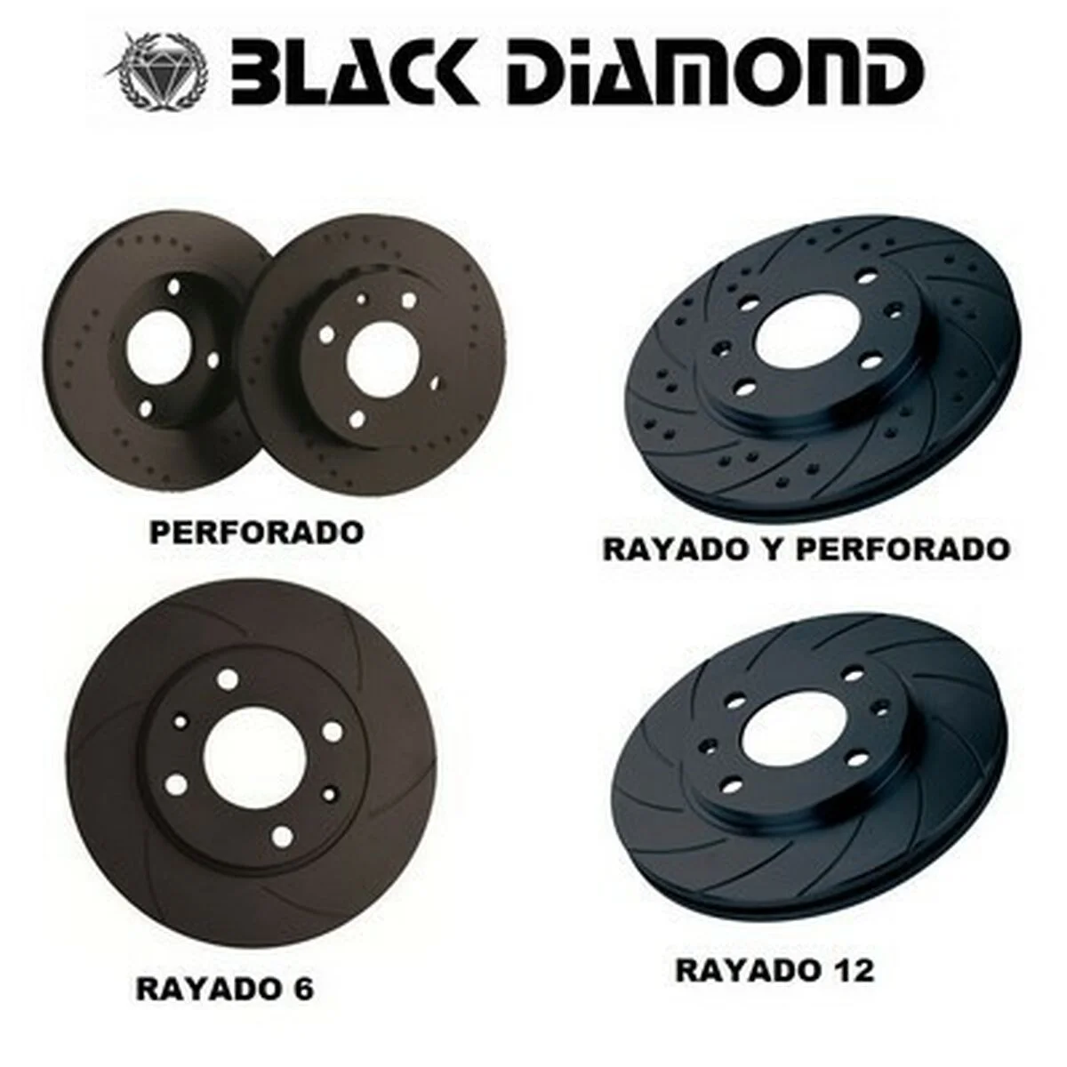 Discos de Freno Black Diamond BDKBD144CD Taladrado