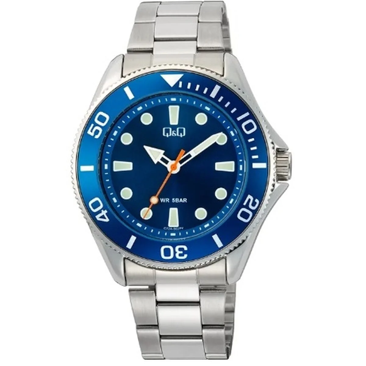 Reloj Hombre Q&Q GENT DIVER BLUE (Ø 41 mm)