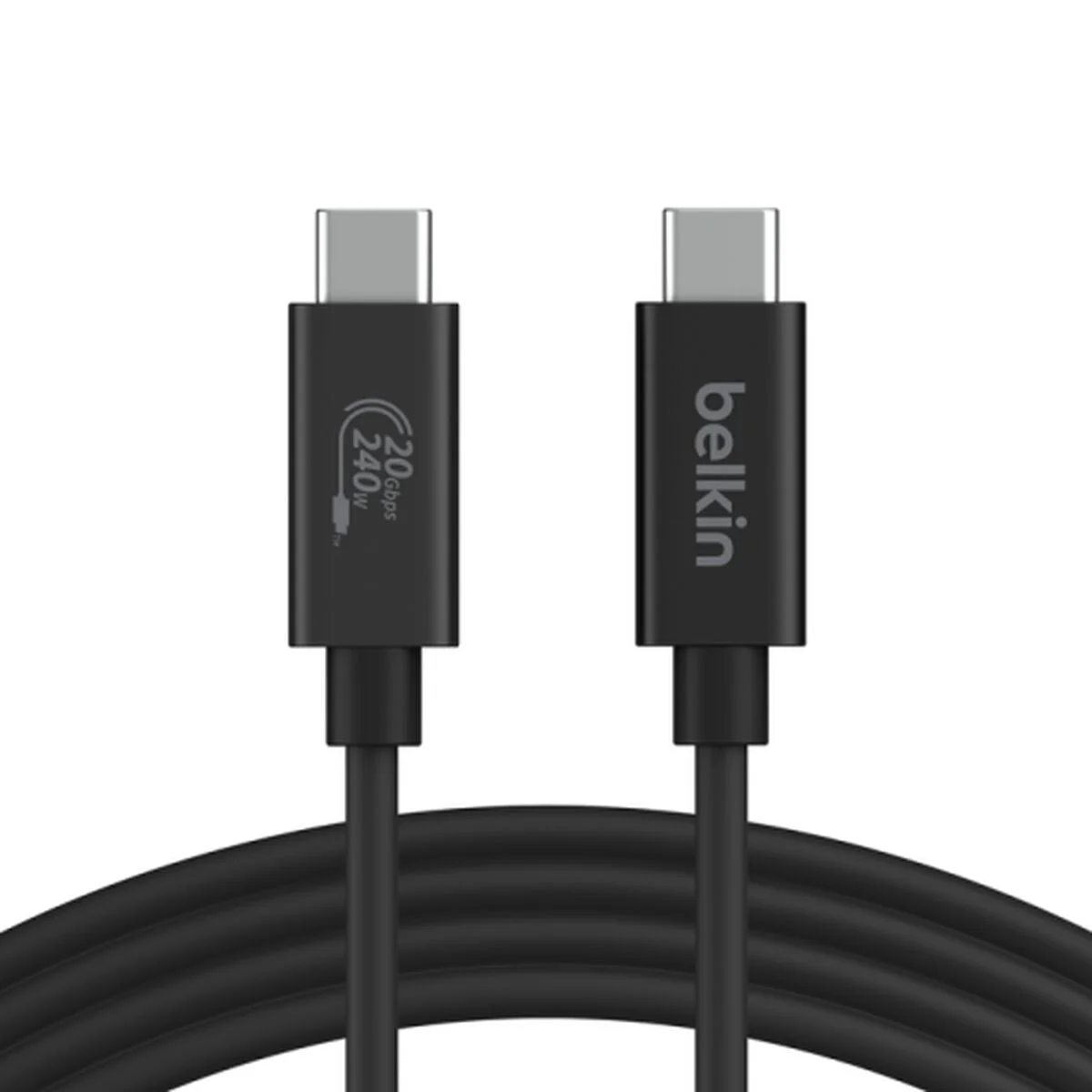Cable Lightning Belkin INZ004BT2MBK Negro 2 m