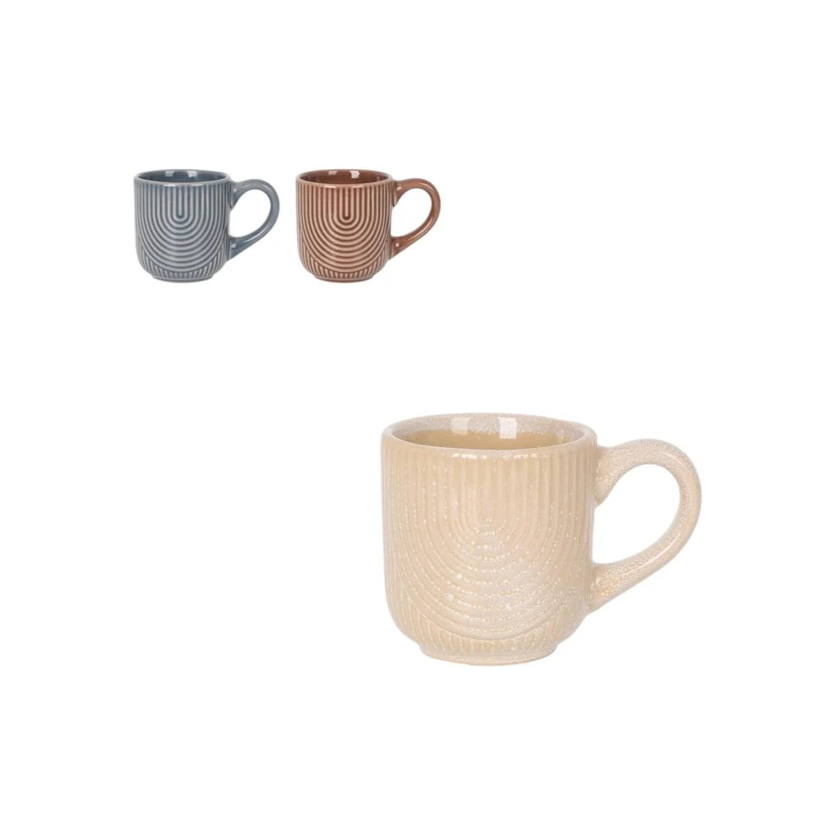 Taza de café y té La Mediterránea TOTEC 100 ml (24 Unidades)