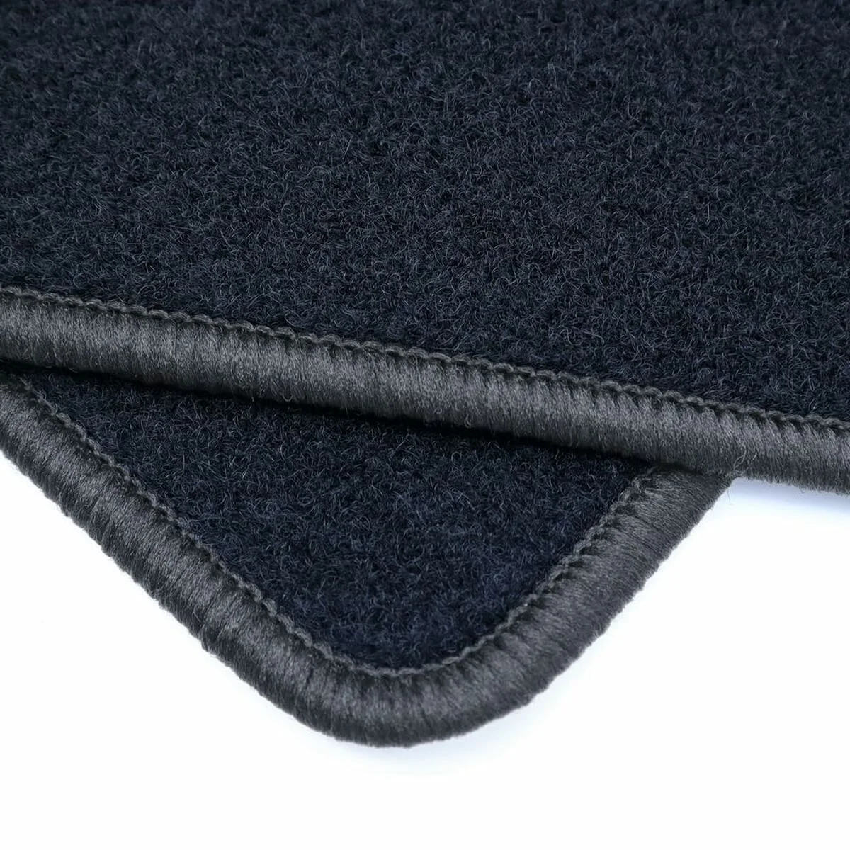 Set de Alfombrillas para Coche OCC Motorsport OCCPG0008GD Negro Gris oscuro Peugeot 208 Terciopelo 5 Piezas