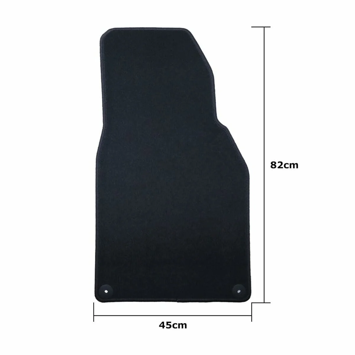 Set de Alfombrillas para Coche OCC Motorsport OCCPS0014LOG Negro Porsche 911 992 Terciopelo 5 Piezas