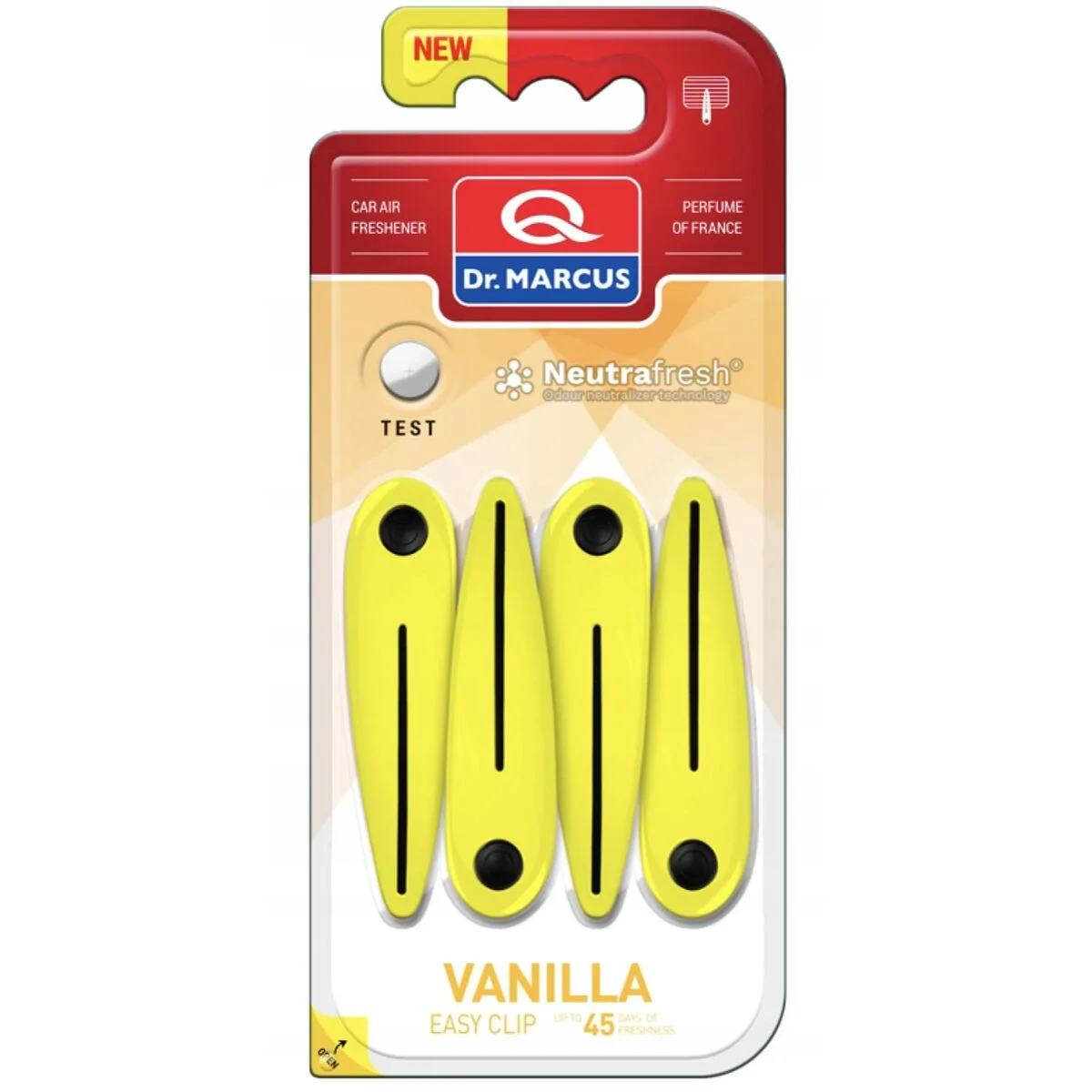 Ambientador para Coche Dr Marcus EASY CLIP VANILLA Vainilla Plástico