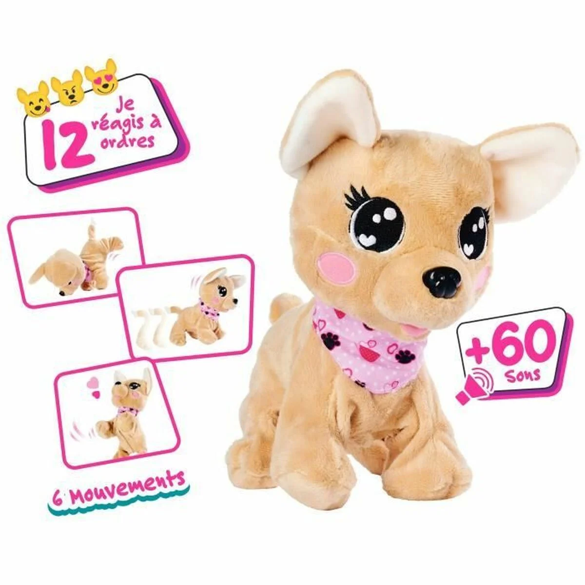 Peluche Smoby Beige