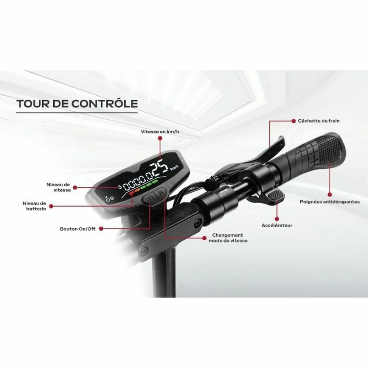 Patinete Eléctrico EZWAY 800 W