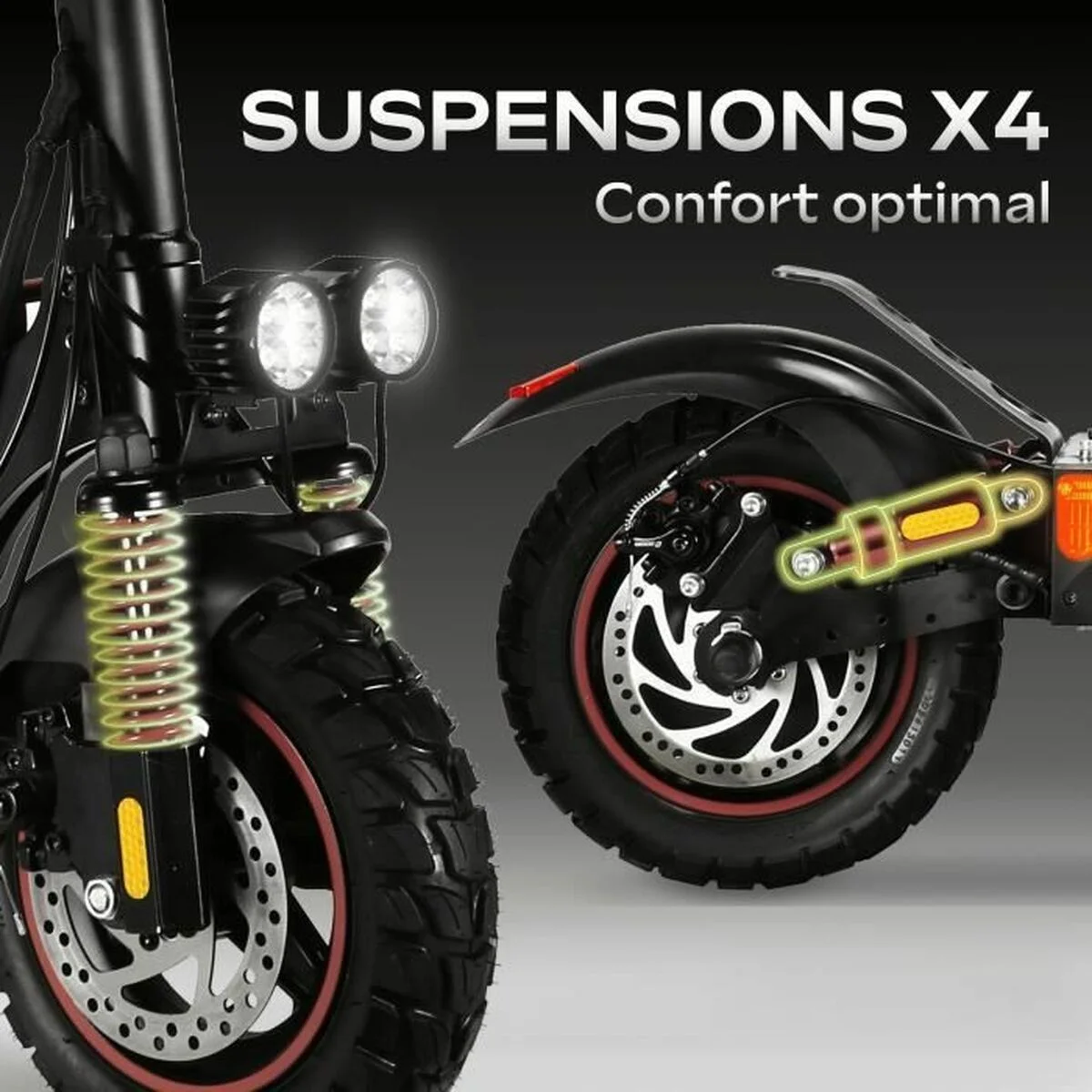 Patinete Eléctrico EZWAY 800 W