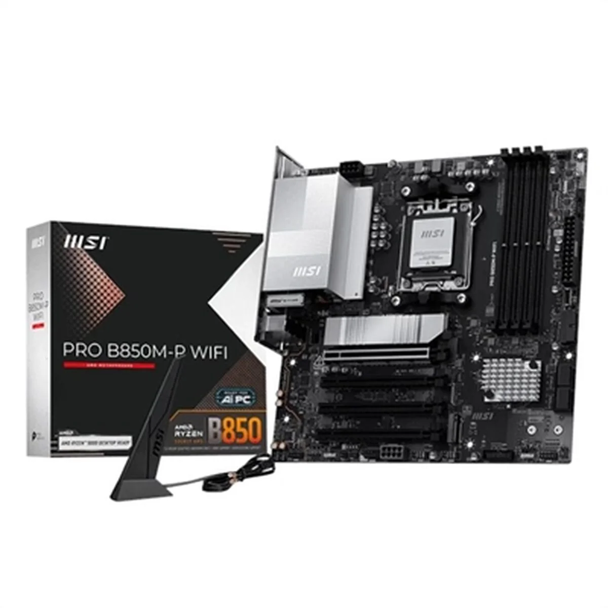 Placa Base MSI PRO B850M-P WIFI AMD AM5