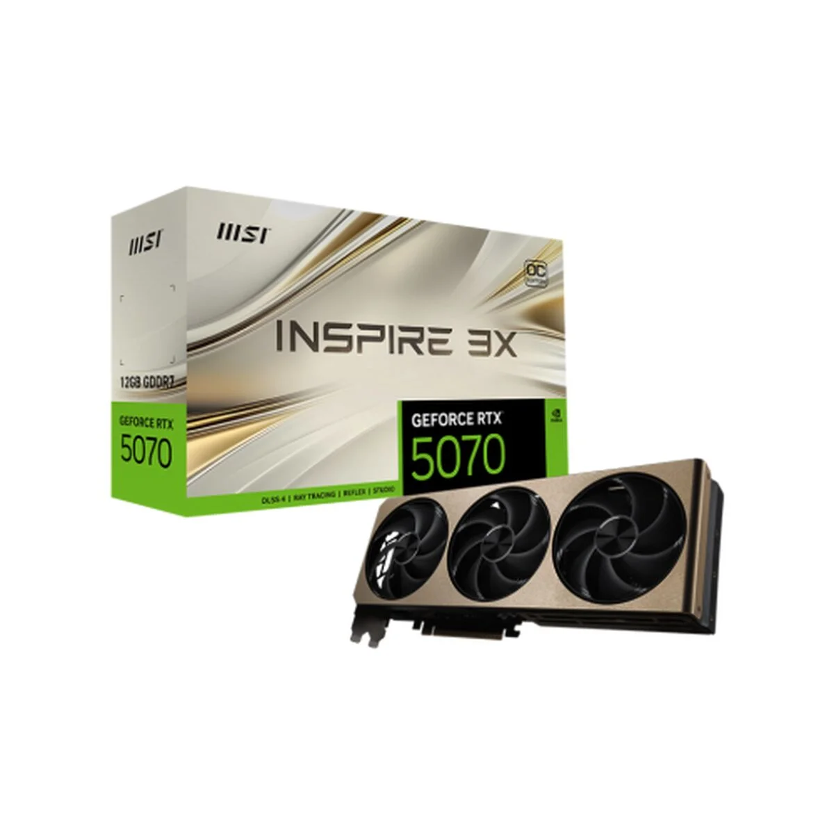 Tarjeta Gráfica MSI 912-V532-006 12 GB nvidia geforce rtx 5070 GDDR7
