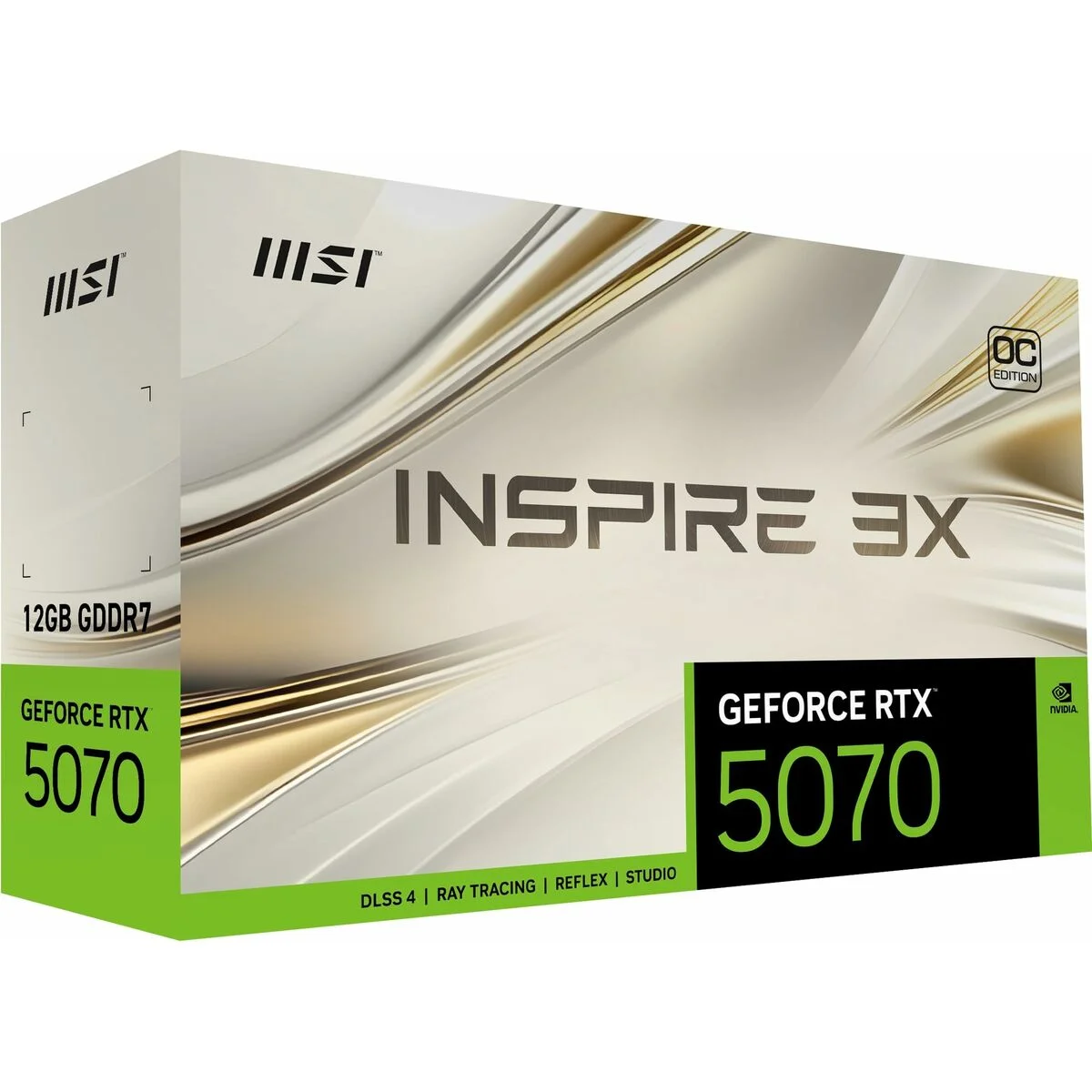 Tarjeta Gráfica MSI 912-V532-006 12 GB nvidia geforce rtx 5070 GDDR7
