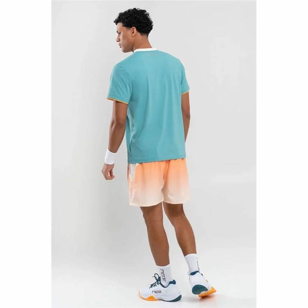 Camiseta de Manga Corta Hombre Nox Pro Turquesa Azul