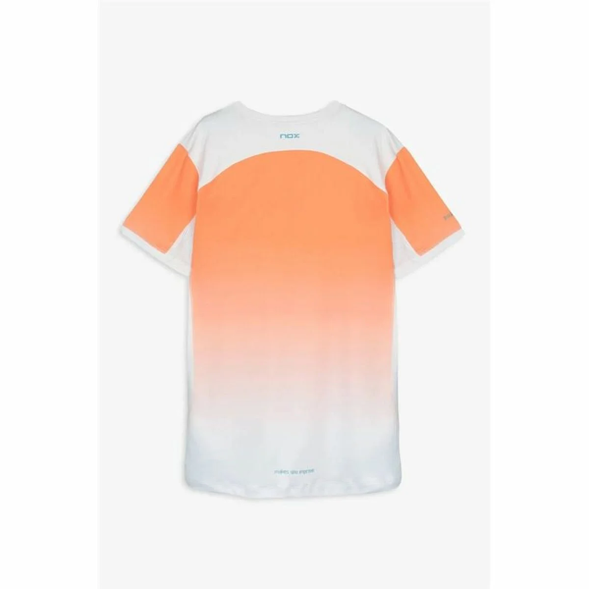 Camiseta de Manga Corta Hombre Nox Pro Mock Naranja