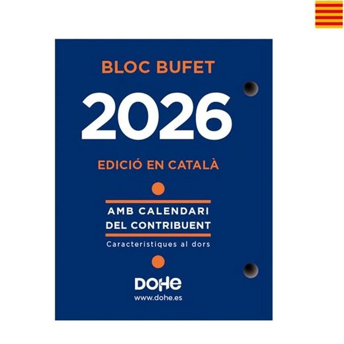 Agenda DOHE Bufete 8,5 x 11 cm 2026 (40 unidades)