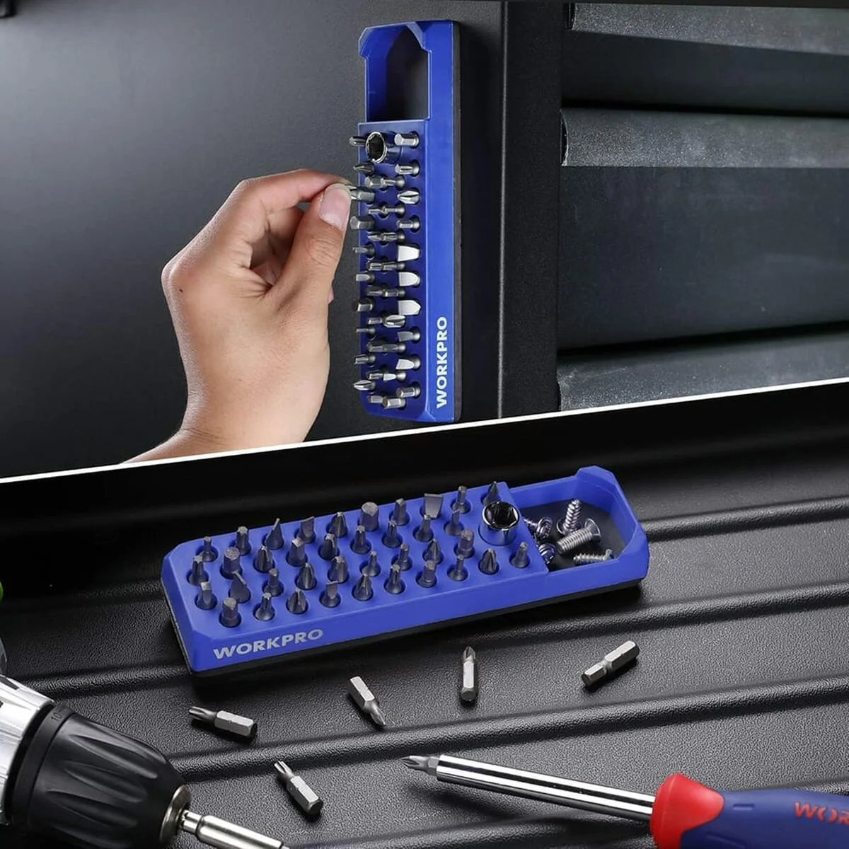 Organiser Workpro 17,7 x 4,5 cm Metal