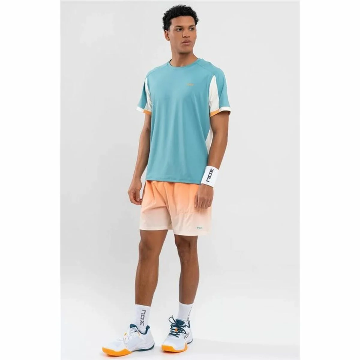 Camiseta de Manga Corta Hombre Nox Pro Azul Azul cielo