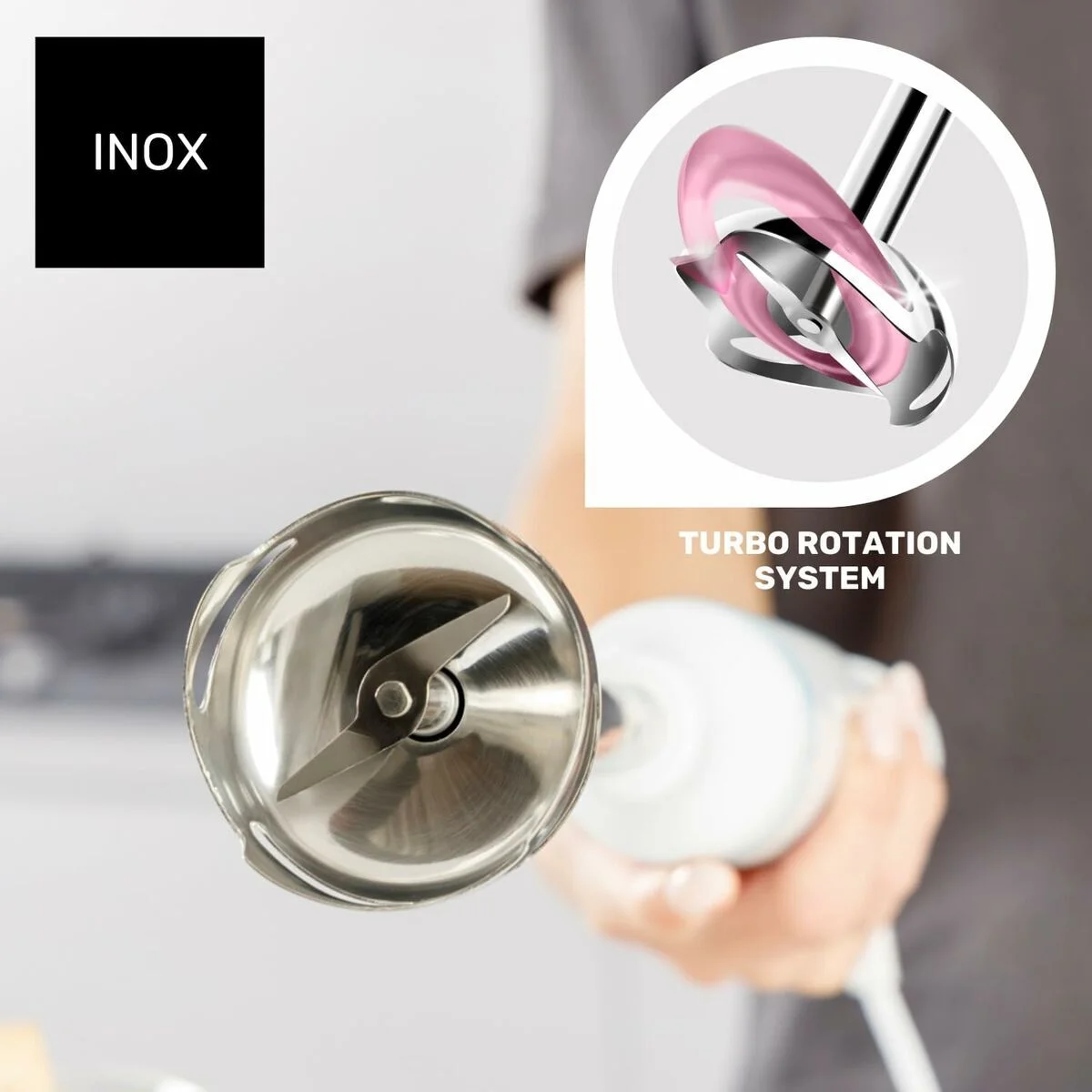 Batidora de Mano Taurus ROBOT 1000 X