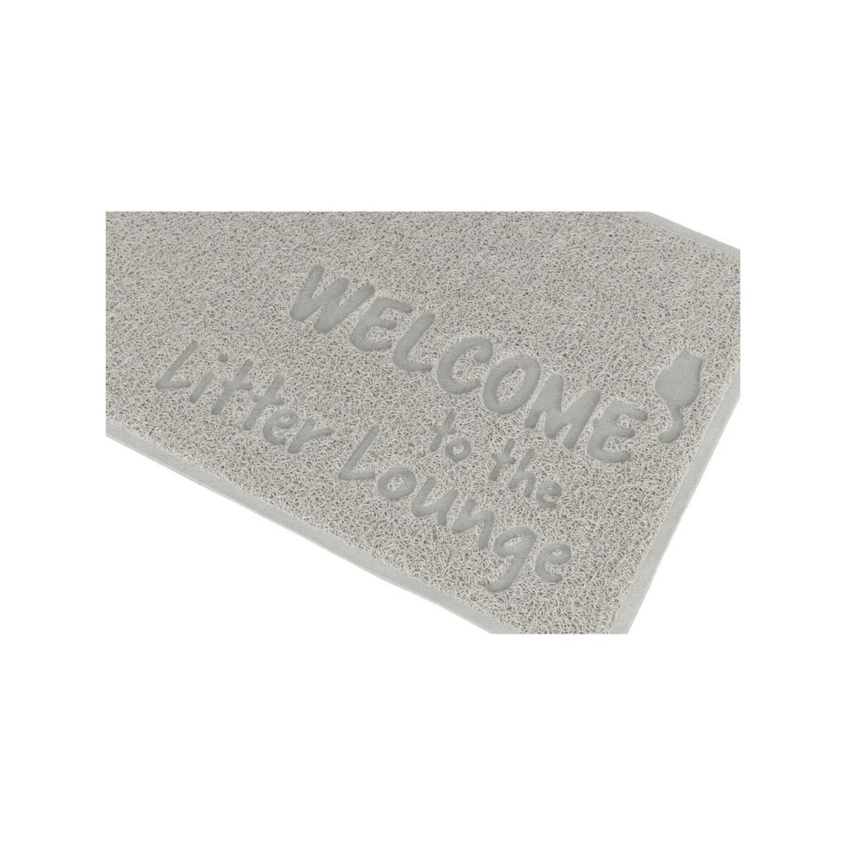 Alfombra para Arenero de Gatos Trixie Gris claro PVC 40 x 60 cm Arenero