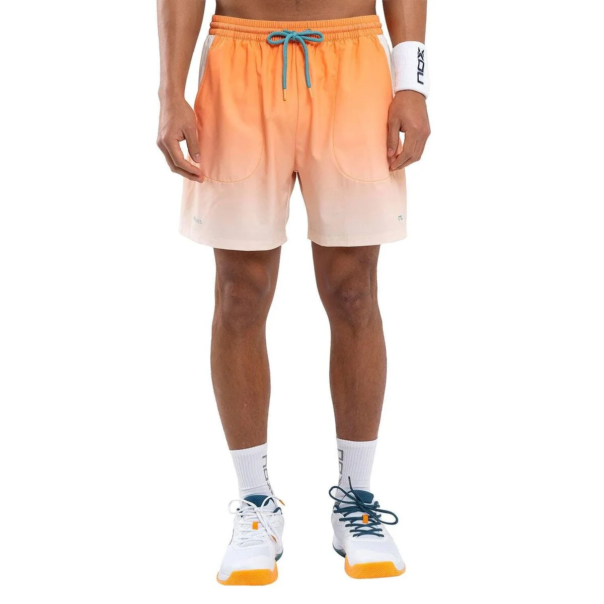 Pantalones Cortos Deportivos para Hombre Nox Pro Mock Naranja