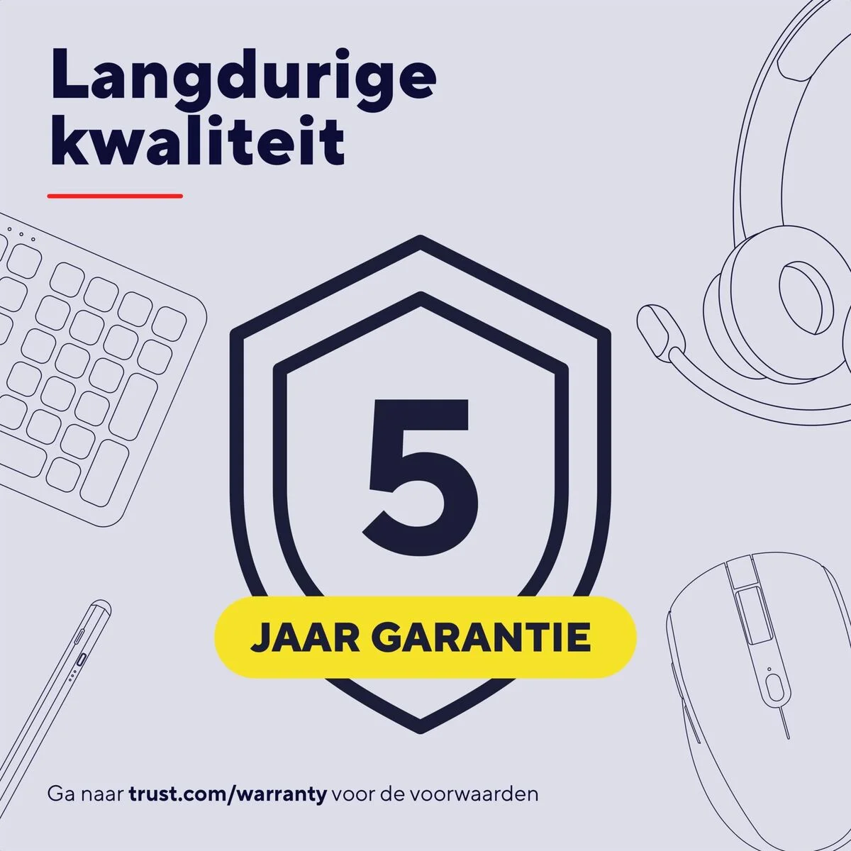 Ratón Trust 25674 Blanco 3200 DPI