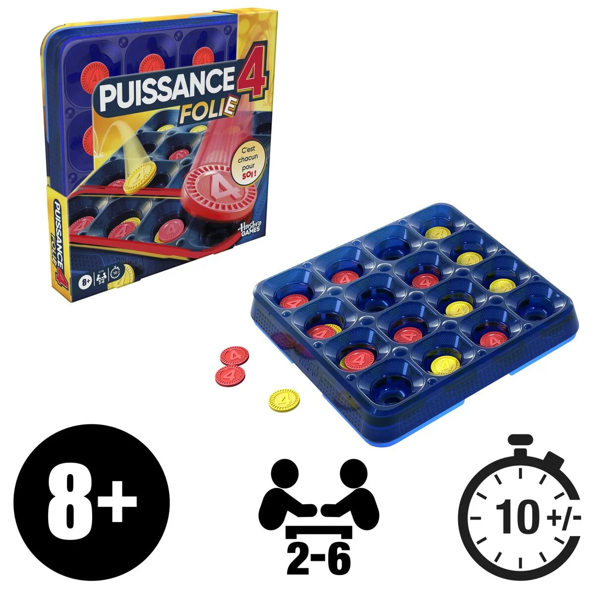 Juego de Mesa Hasbro Puissance 4