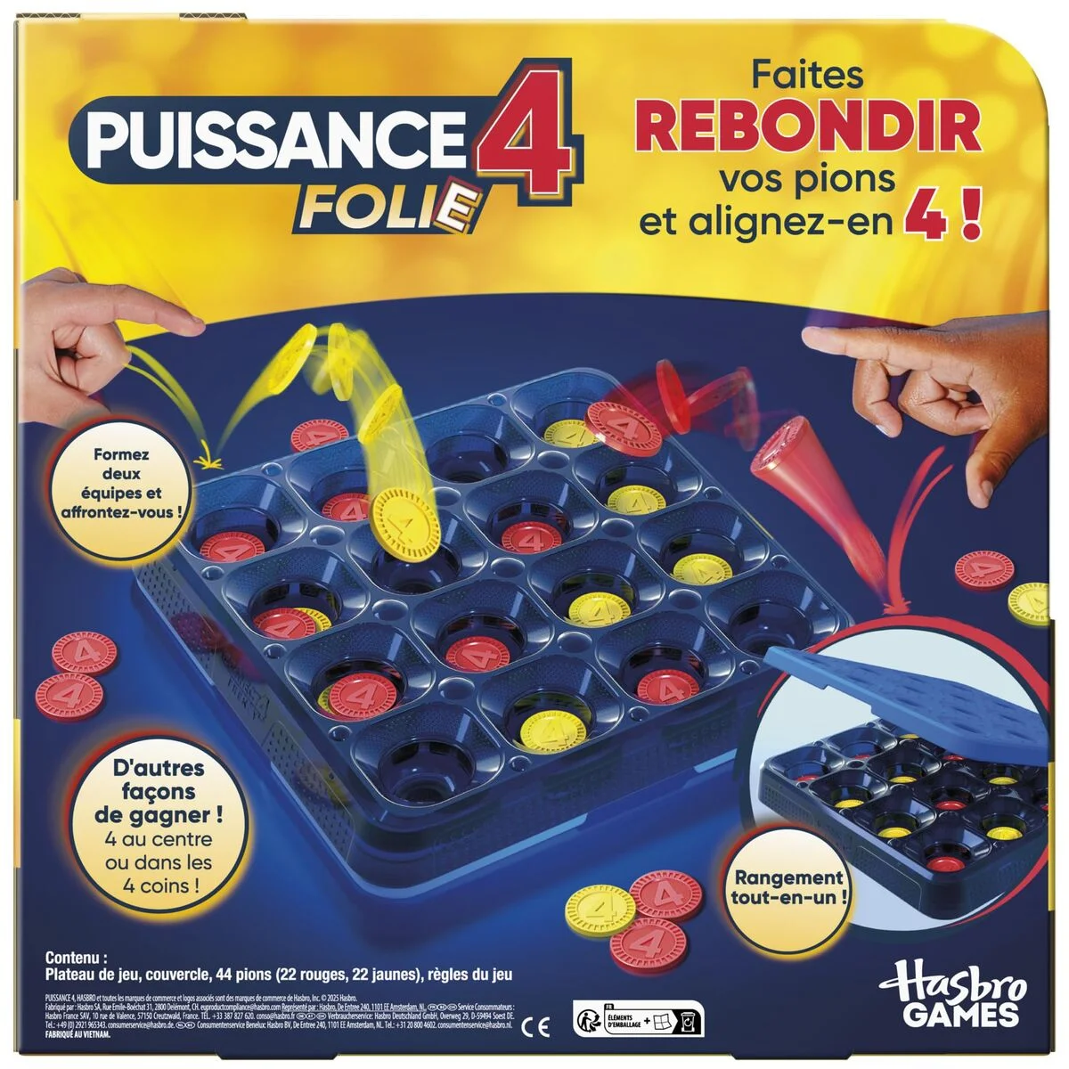 Juego de Mesa Hasbro Puissance 4