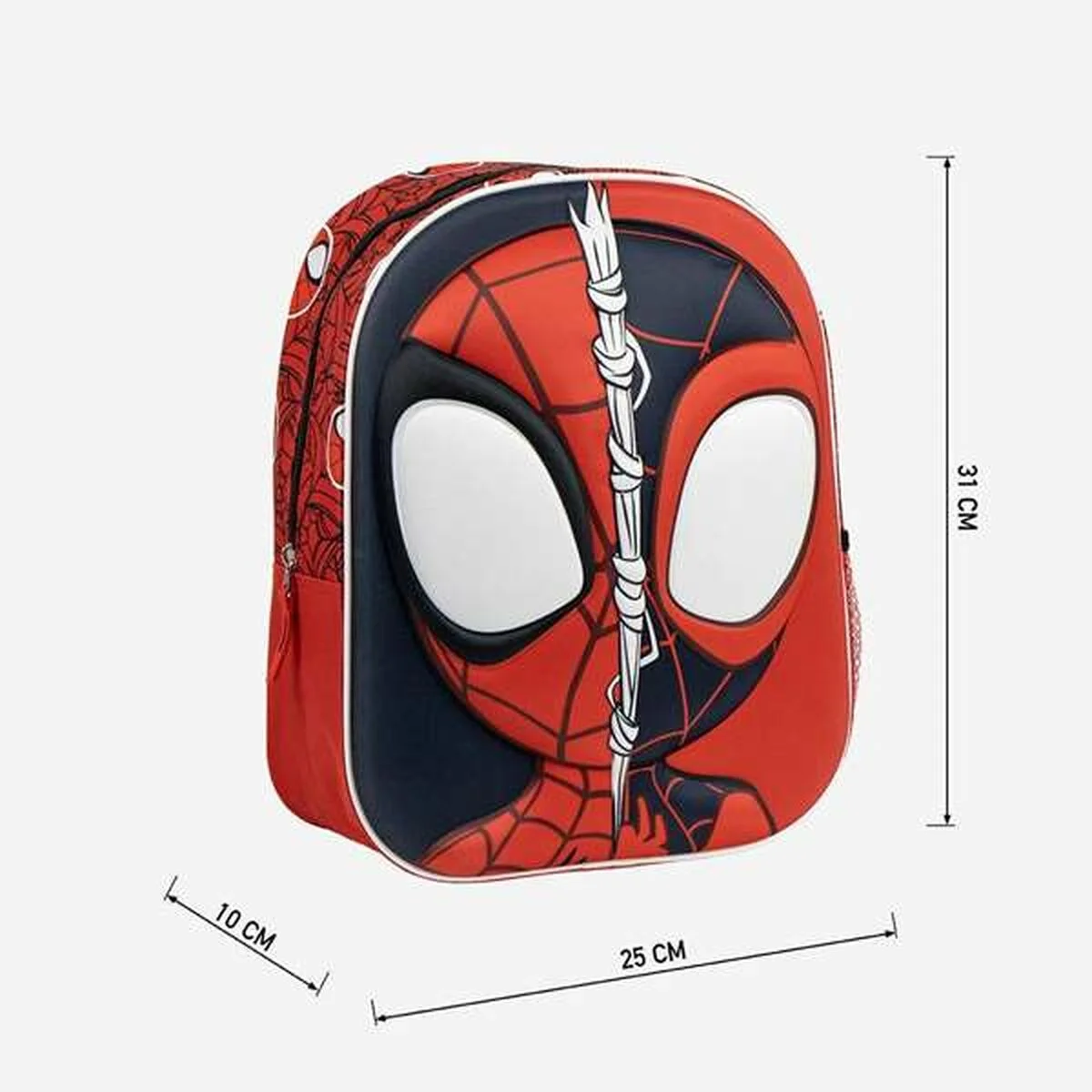 Mochila Escolar Spider-Man Rojo 25,0 x 31,0 x 10,0 cm