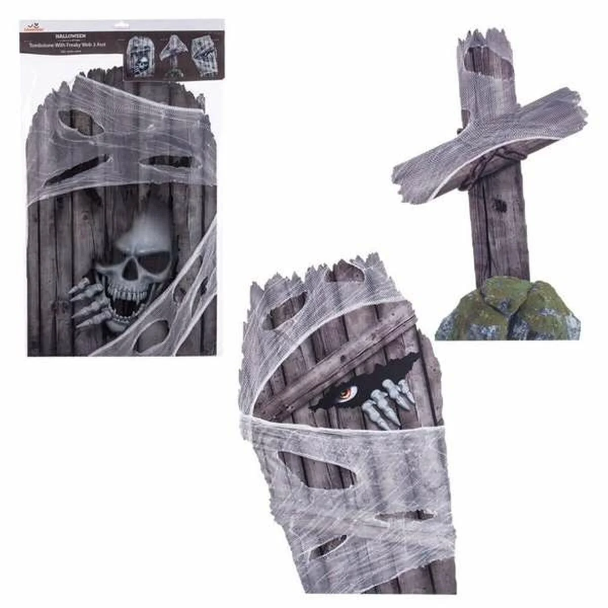 Decoración para Halloween My Other Me Lápida 39 X 0,5 X 59 Cm