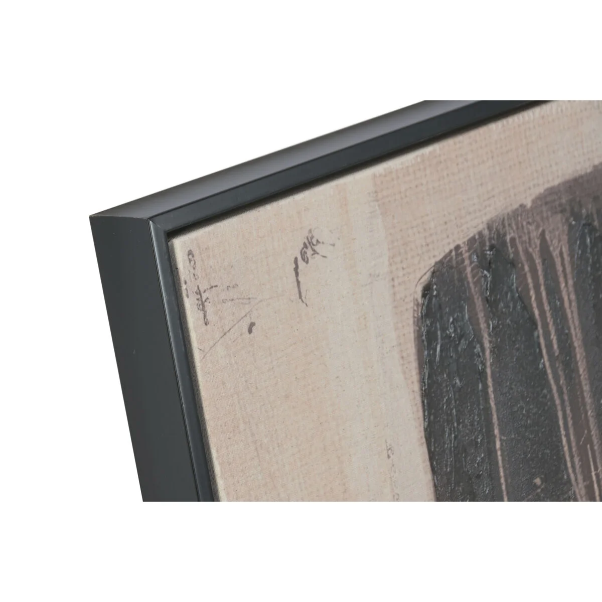 Cuadro Home ESPRIT Marrón Negro Colonial (2 Unidades)