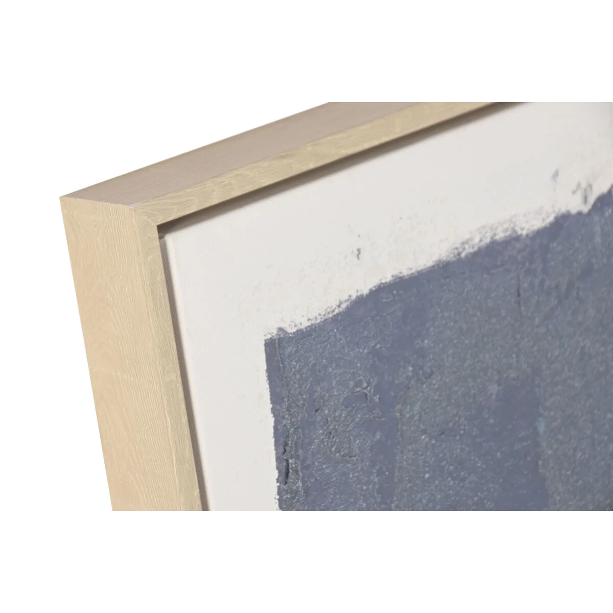 Cuadro Home ESPRIT Azul Gris Abstracto Urbano (2 Unidades)