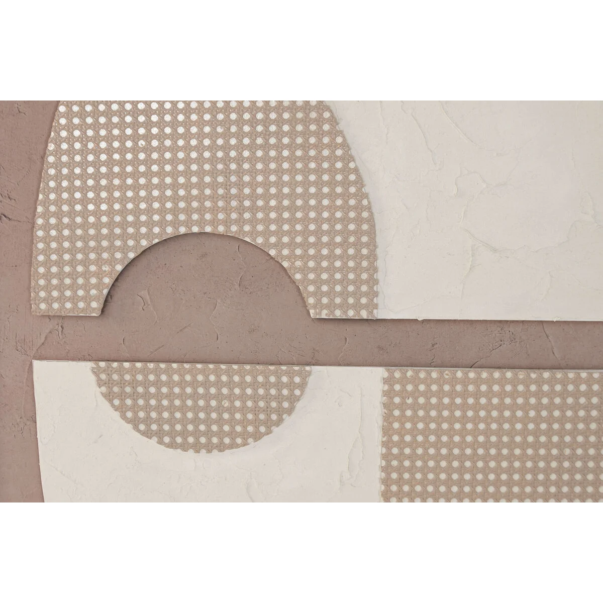 Cuadro Home ESPRIT Blanco Marrón Moderno Urbano (2 Unidades)