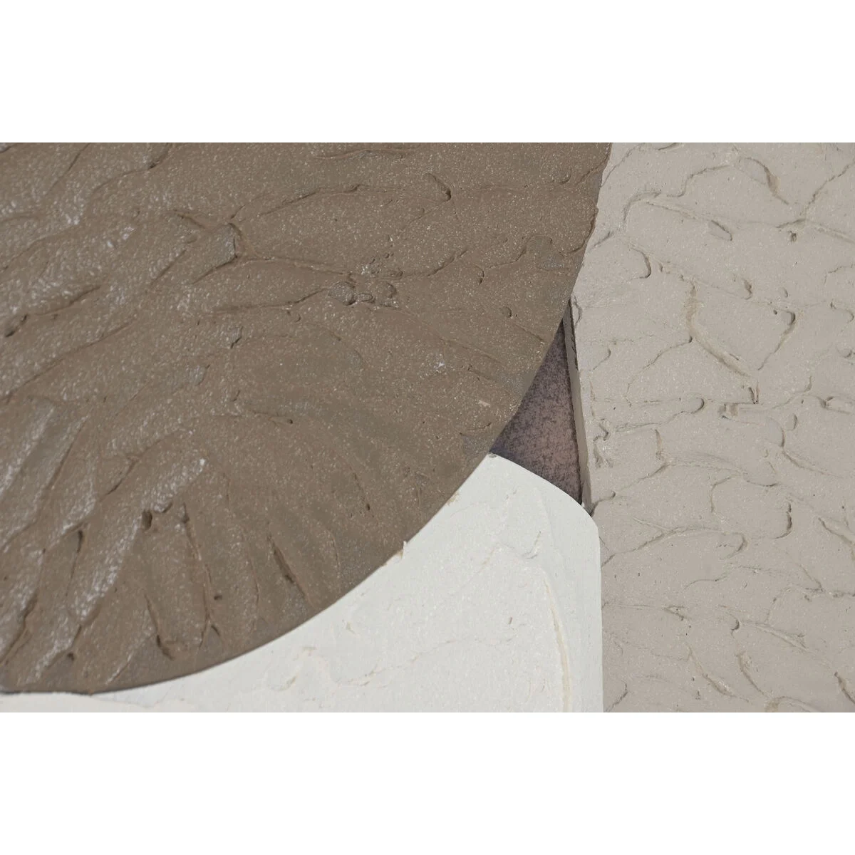 Cuadro Home ESPRIT Blanco Marrón Moderno Urbano (2 Unidades)