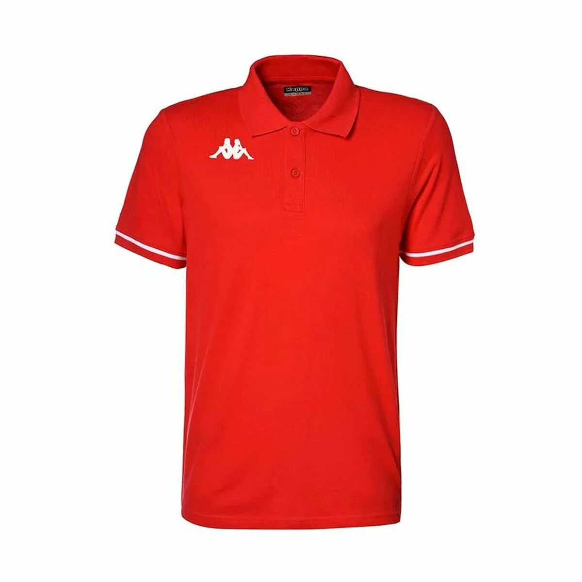 Polo de Manga Corta Hombre Kappa Kappa Barli Rojo 4XL