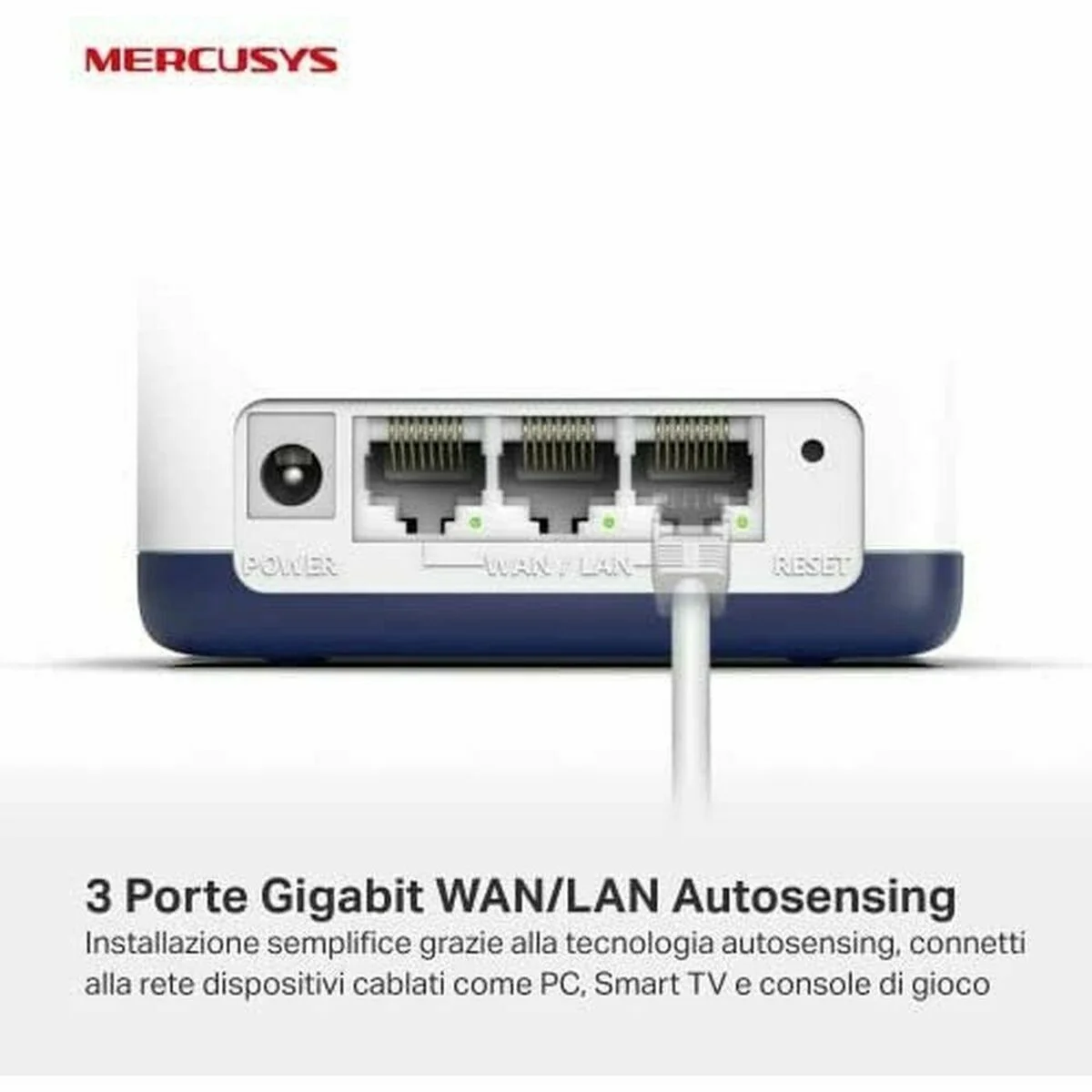 Access point Mercusys Halo H50G White 1300 Mbps Mesh (3 Units)