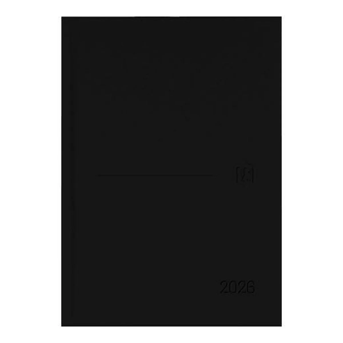 Agenda Oxford MINIMAL Negro A5 21 x 14,8 cm 2026 (5 Unidades)