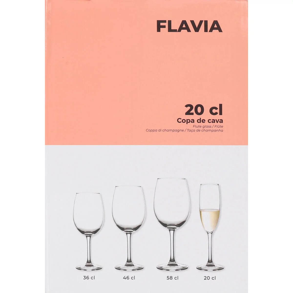 Copa de champán Alfares Flavia 200 ml (24 Unidades)