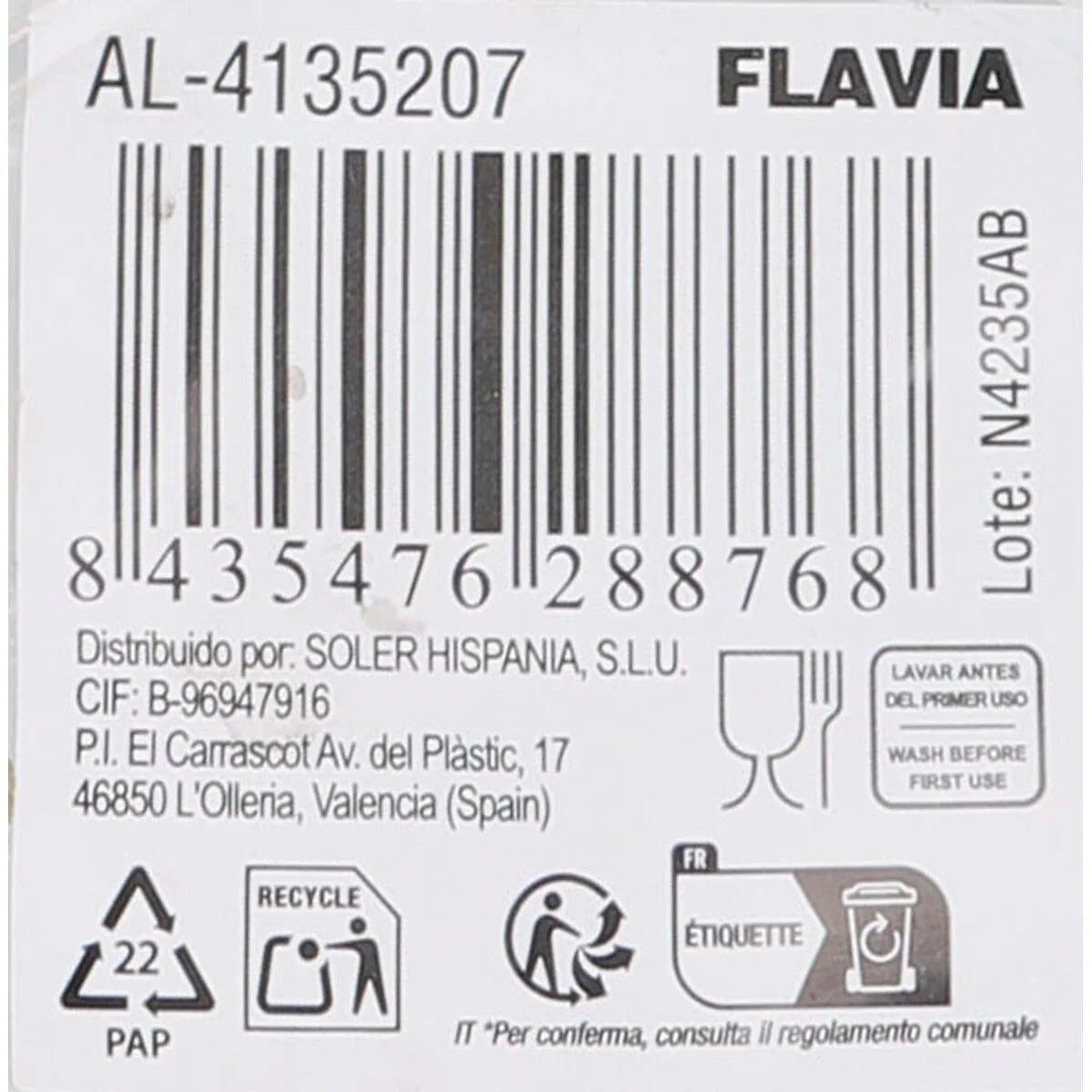 Copa de champán Alfares Flavia 200 ml (24 Unidades)