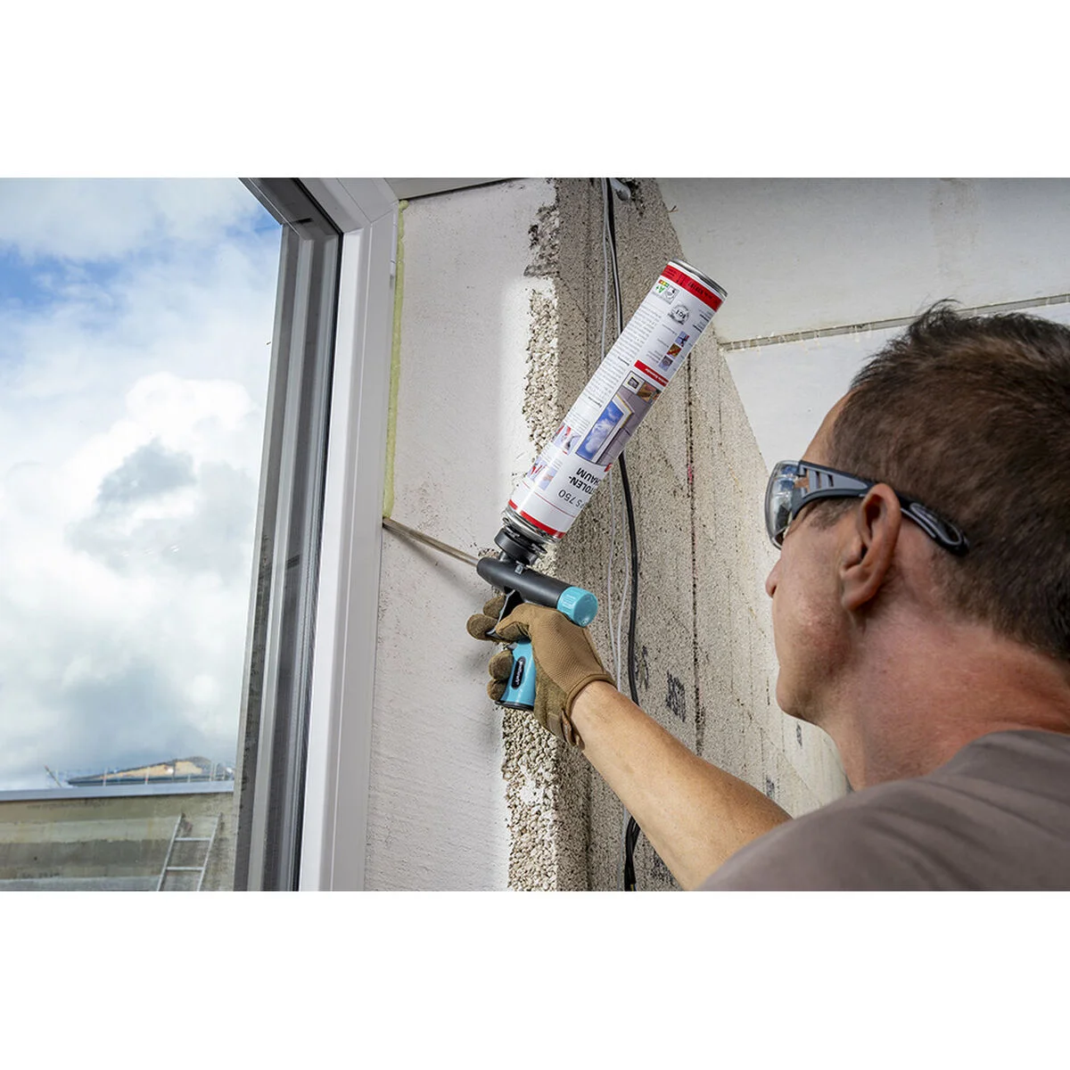 Pistola Wolfcraft Espuma