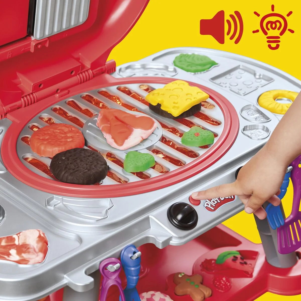 Juego de Plastilina Play-Doh Grilled Delights